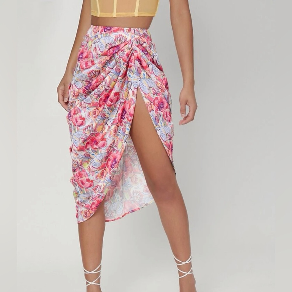 Floral skirt